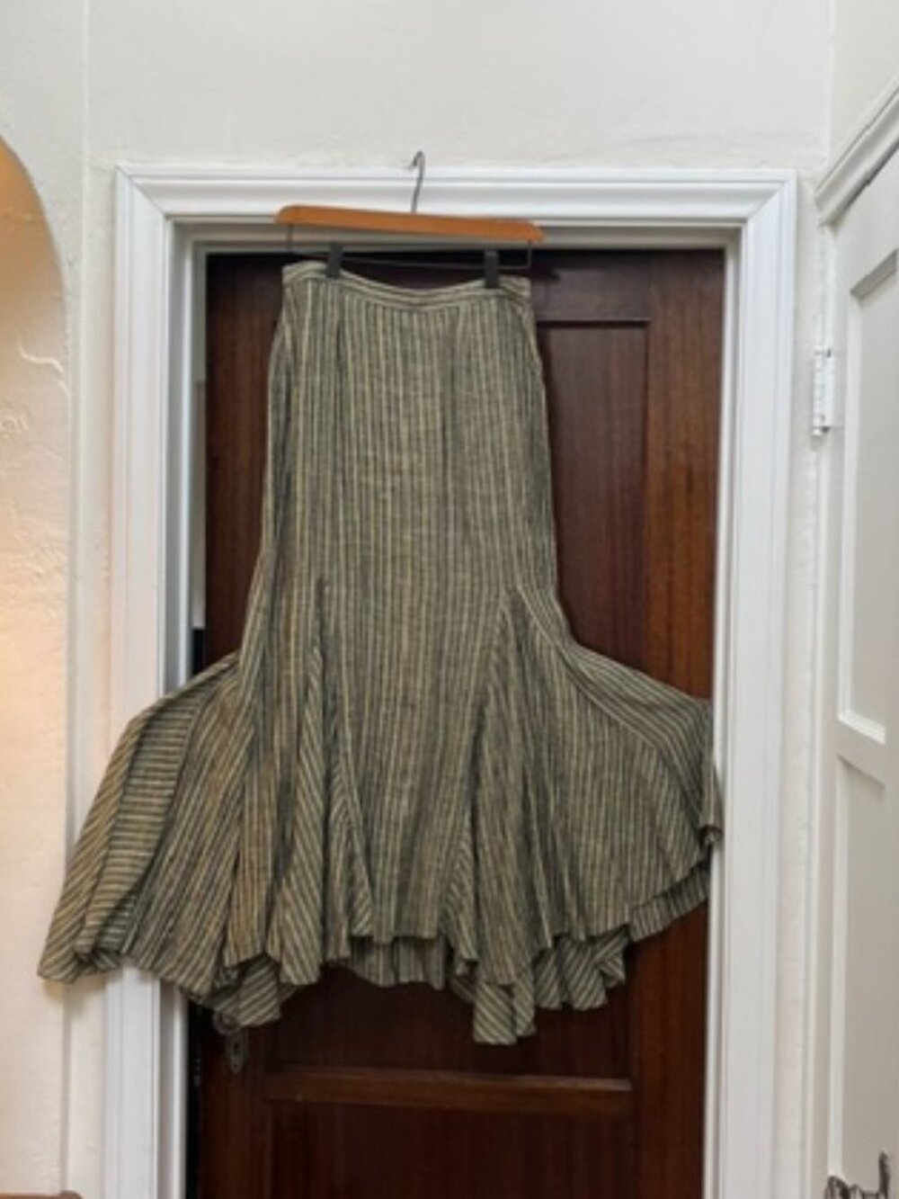 Chan Luu striped linen maxi skirt (NWOT) - Picture 3 of 5